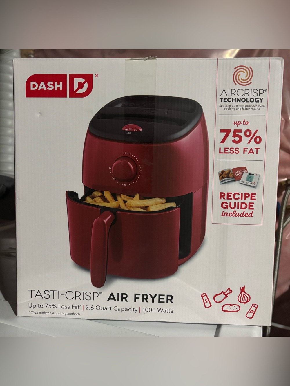 BNIB Dash Tasti-Crisp Air Fryer 2.6qt
